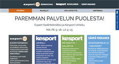 Desktop Screenshot of niskanen.fi